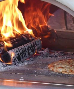 Callow Large Stainless Steel Outdoor Pizza Oven