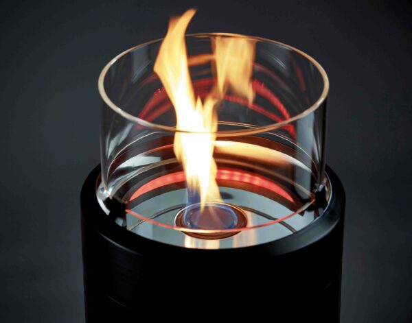 Enders® Medium Black NOVA LED Flame Patio Heater