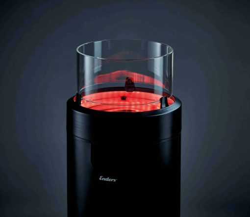 Enders® Large Black NOVA LED Flame Patio Heater