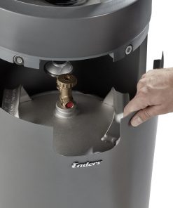 Enders® Large Grey NOVA LED Flame Patio Heater