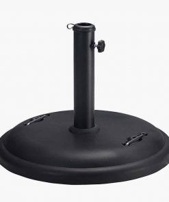 Pacific Lifestyle Veneto Black Concrete 25KG Parasol Base