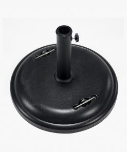 Pacific Lifestyle Veneto Black Concrete 25KG Parasol Base