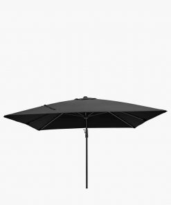 Pacific Lifestyle Glow Challenger T2 3m Square Anthracite Parasol
