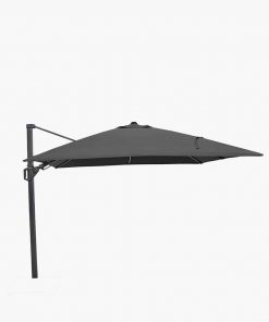 Pacific Lifestyle Glow Challenger T2 3m Square Anthracite Parasol