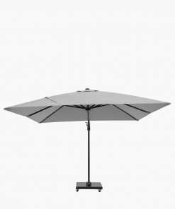 Glow Challenger T2 3m Square Luna Grey Parasol