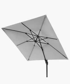 Glow Challenger T2 3m Square Luna Grey Parasol