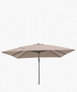 Pacific Lifestyle Glow Challenger T2 3m Square Taupe Parasol