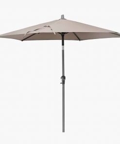 Pacific Lifestyle Riva 2.5m Round Taupe Parasol