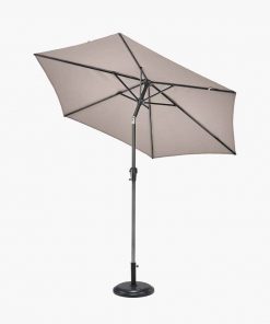 Pacific Lifestyle Riva 2.5m Round Taupe Parasol