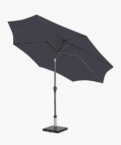 Pacific Lifestyle Riva 3m Round Anthracite Parasol