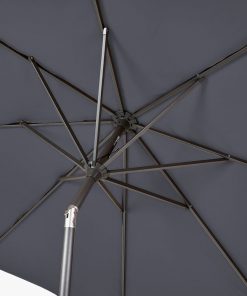 Pacific Lifestyle Riva 3m Round Anthracite Parasol