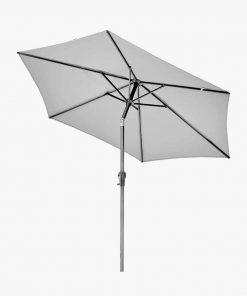 Pacific Lifestyle Riva 3m Round Luna Grey Parasol