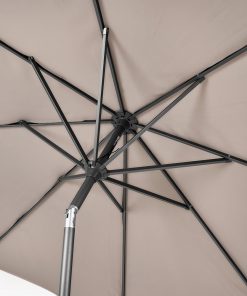 Pacific Lifestyle Riva 3m Round Taupe Parasol