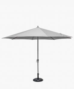 Pacific Lifestyle Riva 3.5m Round Luna Grey Parasol