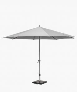 Pacific Lifestyle Riva 3.5m Round Luna Grey Parasol