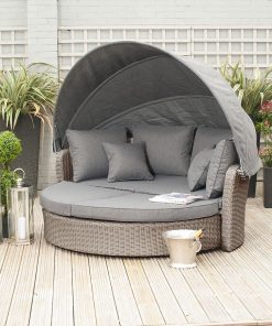 Pacific Lifestyle Slate Grey Bermuda Day Bed
