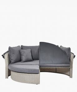 Pacific Lifestyle Stone Grey Bermuda Day Bed