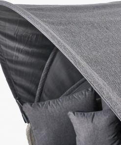 Pacific Lifestyle Stone Grey Bermuda Day Bed