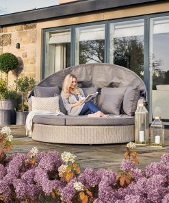 Pacific Lifestyle Stone Grey Bermuda Day Bed