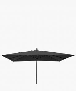 Pacific Lifestyle Icon Premium T1 4mx3m Oblong Faded Black Parasol