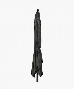 Pacific Lifestyle Icon Premium T1 4mx3m Oblong Faded Black Parasol