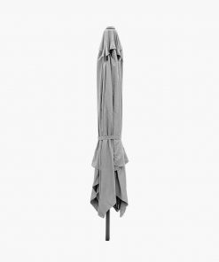 Pacific Lifestyle Challenger T2 3m Square Luna Grey Parasol