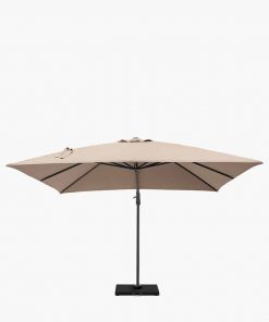 Pacific Lifestyle Challenger T2 3m Square Taupe Parasol