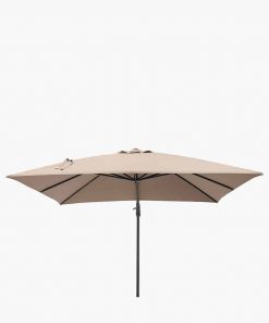 Pacific Lifestyle Challenger T2 3m Square Taupe Parasol