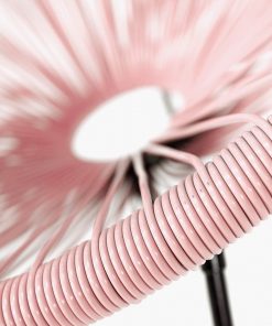 Pacific Lifestyle Pink PU Rio 3 Piece Bistro Set