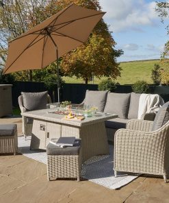 Pacific Lifestyle Riva Premium 3m Round Havana Parasol