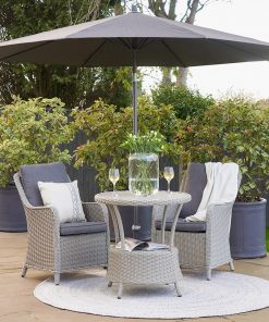Pacific Lifestyle Riva Premium 3m Round Manhattan Parasol