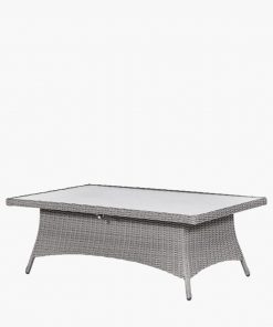 Pacific Lifestyle Slate Grey Barbados 3 Seater Lounge Set with Ceramic Top
