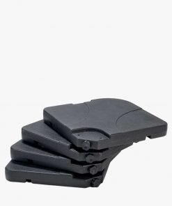 Pacific Lifestyle S/4 Plastic Parasol Cross Base Containers