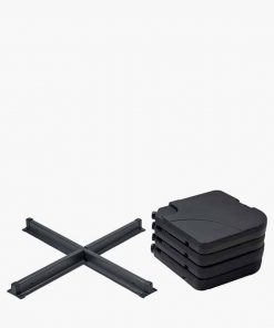 Pacific Lifestyle S/4 Plastic Parasol Cross Base Containers