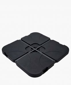 Pacific Lifestyle S/4 Plastic Parasol Cross Base Containers