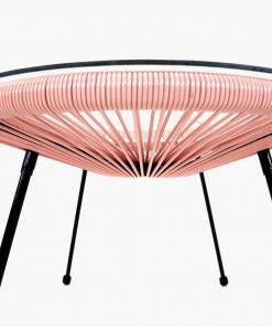 Pacific Lifestyle Pink PU Rio 4 Piece Seating Set