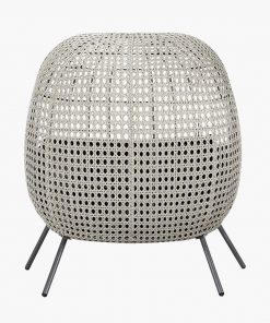 Pacific Lifestyle Stone Grey St Kitts Double Nest Chair