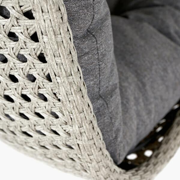 Pacific Lifestyle Stone Grey St Kitts Double Nest Chair