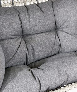 Pacific Lifestyle Stone Grey St Kitts Double Nest Chair