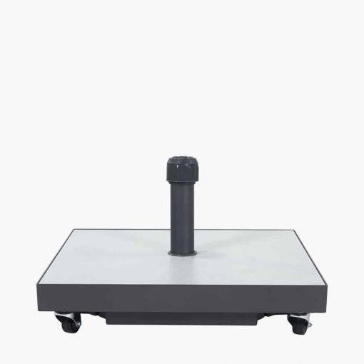 Pacific Lifestyle Ceramica Grey 40KG Wheeled Parasol Base
