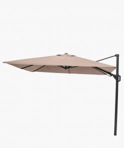 Pacific Lifestyle Voyager T2 2.7m Square Taupe Parasol