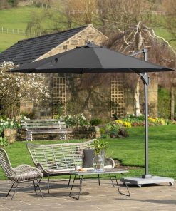Pacific Lifestyle Voyager T1 3m Round Anthracite Parasol