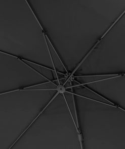 Pacific Lifestyle Challenger T2 3.5 x 2.6m Oblong Anthracite Parasol