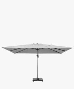 Pacific Lifestyle Challenger T2 3.5 x 2.6m Oblong Luna Grey Parasol