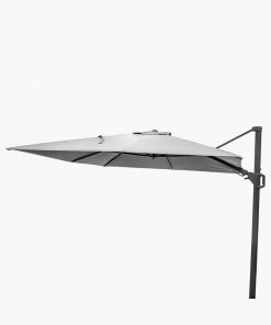 Pacific Lifestyle Challenger T2 3.5 x 2.6m Oblong Luna Grey Parasol