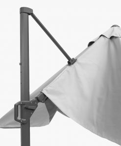 Pacific Lifestyle Challenger T2 3.5 x 2.6m Oblong Luna Grey Parasol