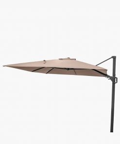 Pacific Lifestyle Challenger T2 3.5 x 2.6m Oblong Taupe Parasol