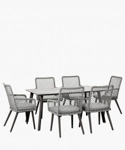 Pacific Lifestyle Cagliari 6 Seater Dining Set