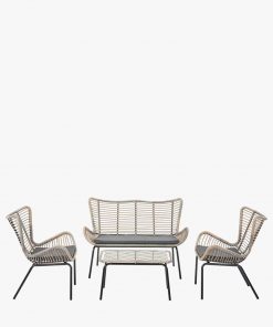 Pacific Lifestyle Fairfield 4 Piece Seating Set