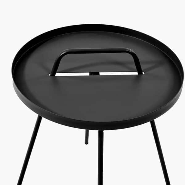 Pacific Lifestyle Black Metal Rio Table